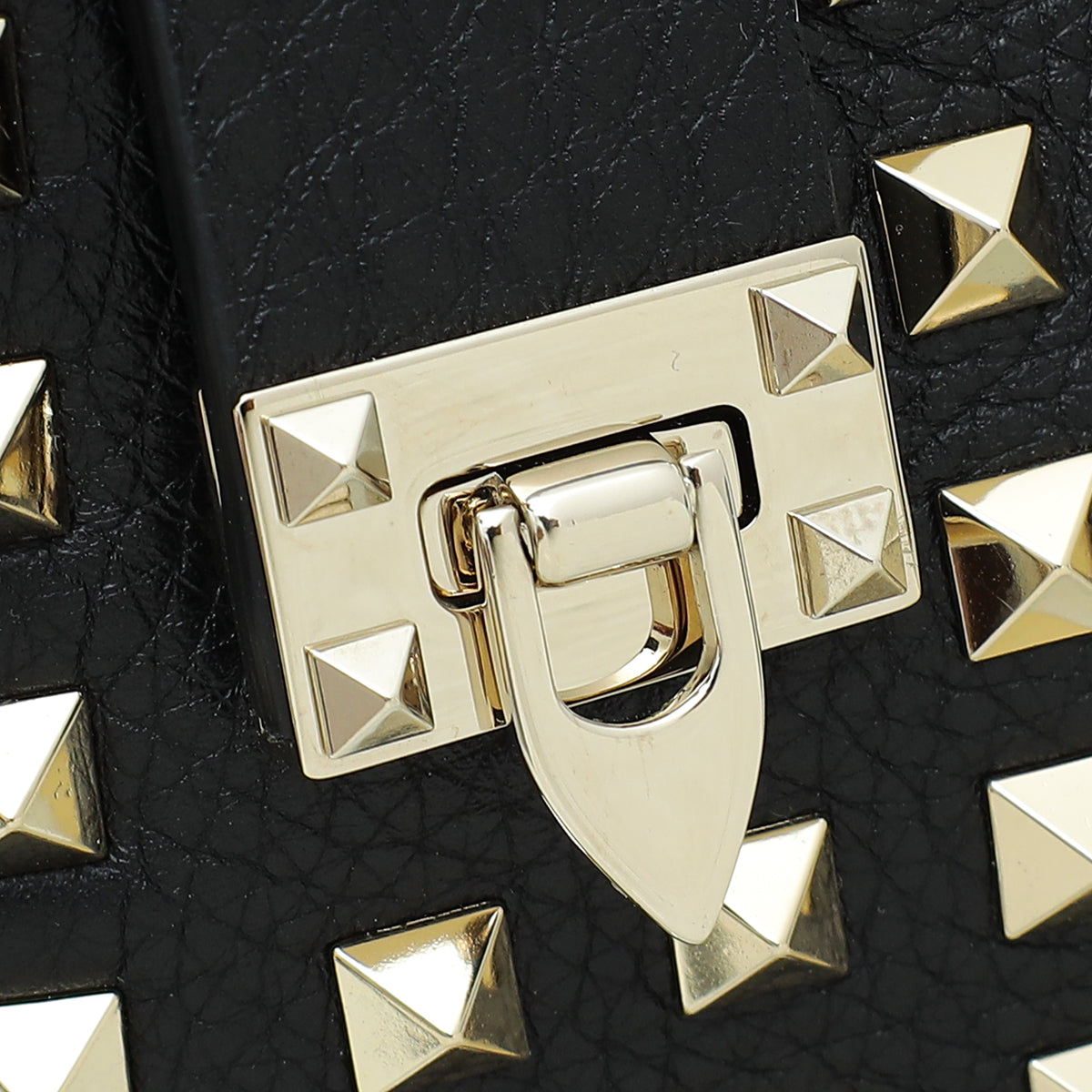 Valentino Black Rockstud Small Crossbody