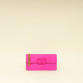 Valentino Fuchsia VLogo Signature Wallet on Chain