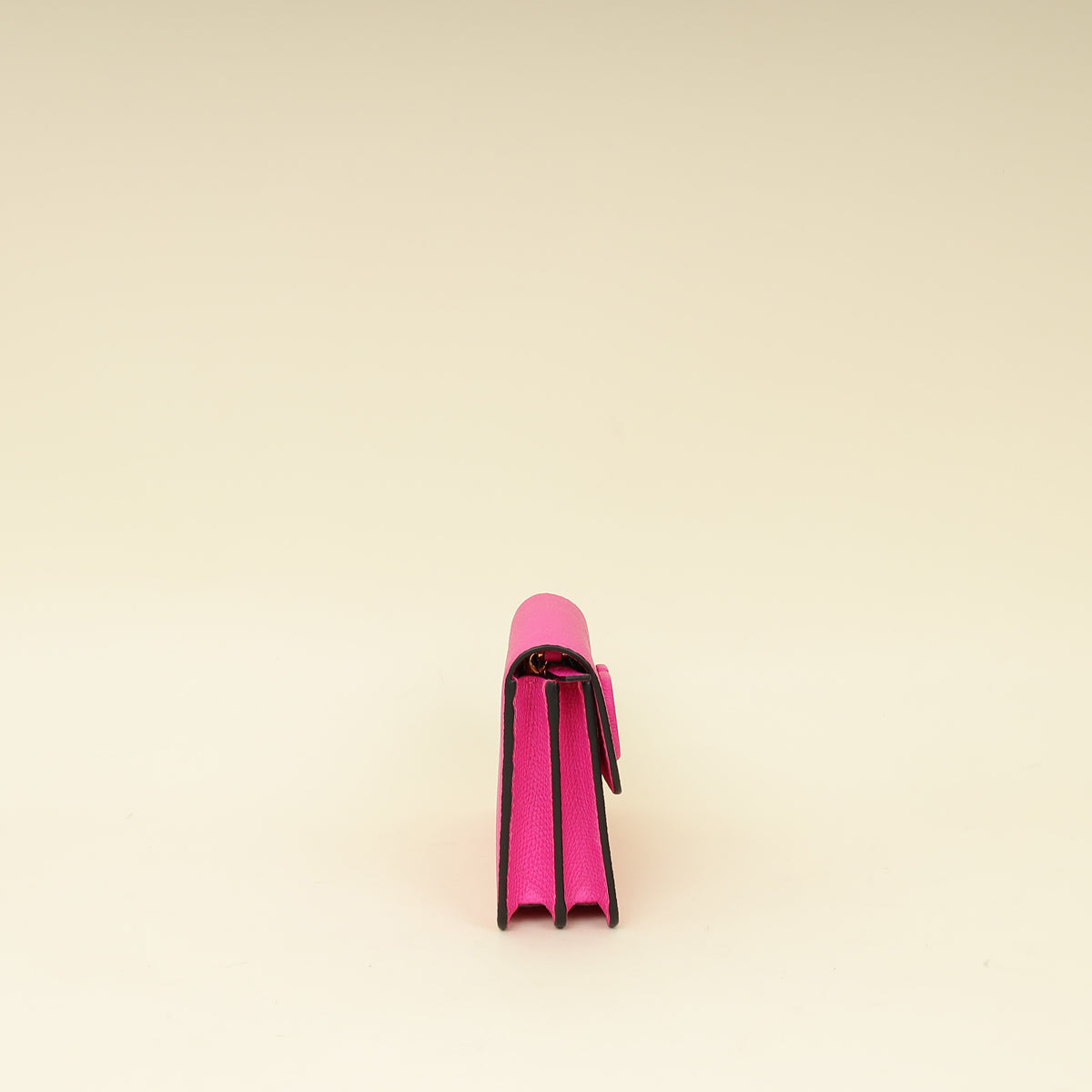 Valentino Fuchsia VLogo Signature Wallet on Chain