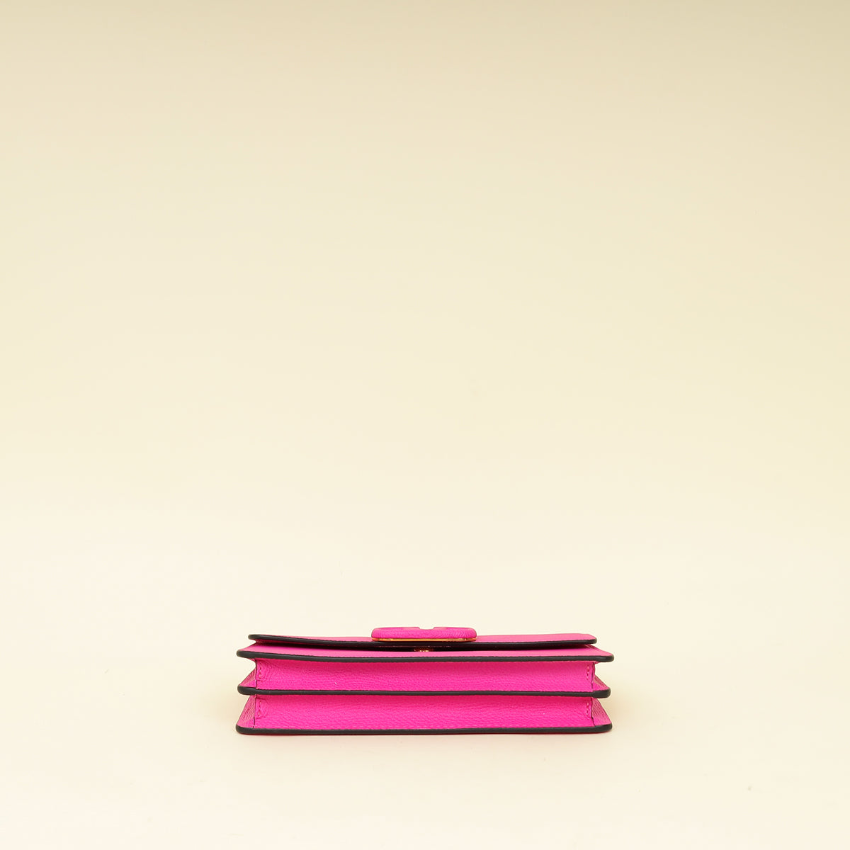 Valentino Fuchsia VLogo Signature Wallet on Chain