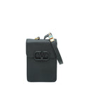 Valentino Black VSling Vertical Pouch