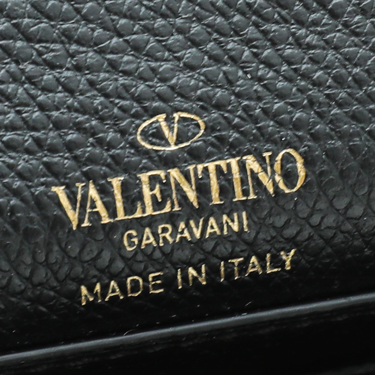 Valentino Black VSling Vertical Pouch