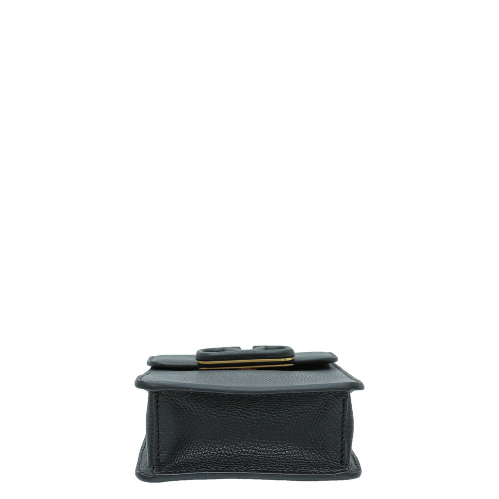 Valentino Black VSling Vertical Pouch