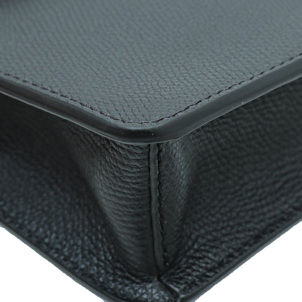 Valentino Black VSling Vertical Pouch