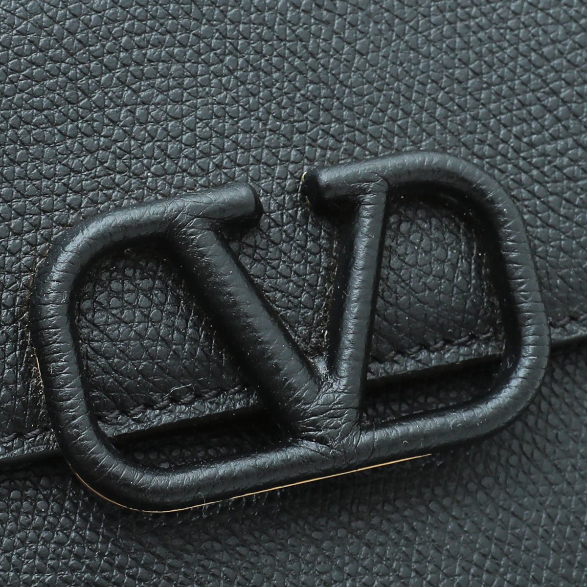 Valentino Black VSling Vertical Pouch