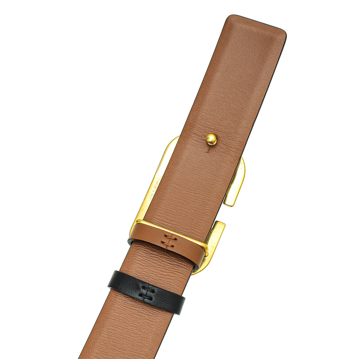 Valentino Black Vlogo Buckle Belt 34