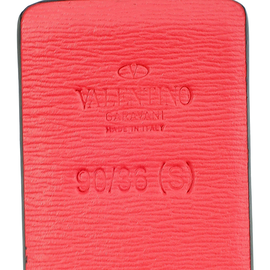 Valentino Bicolor Reversible VLogo Signature Small Belt 36