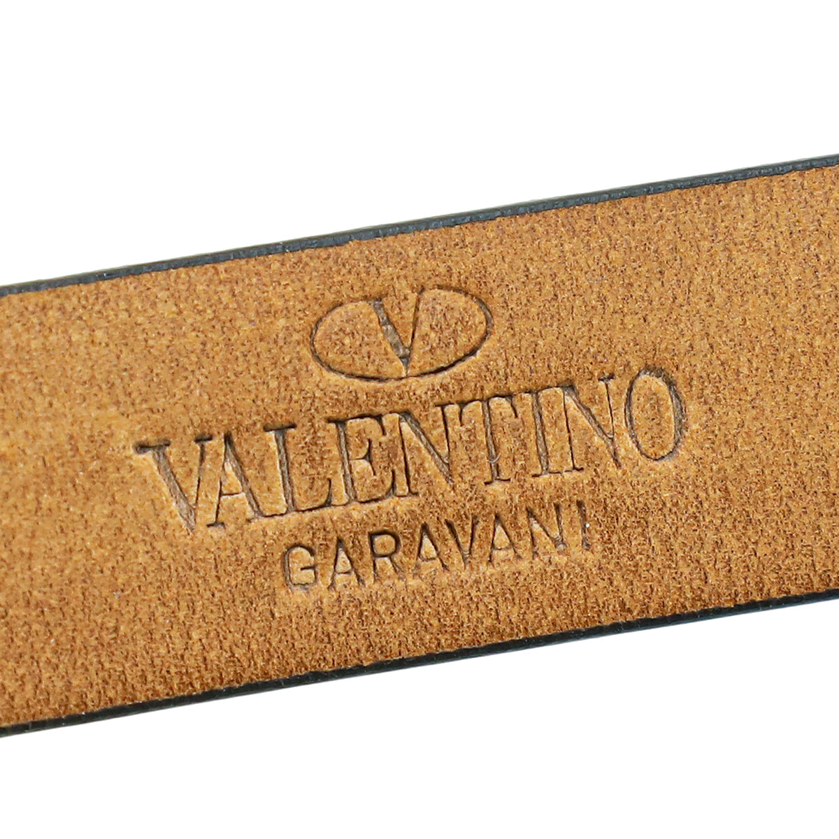 Valentino Green Rockstud Slim Belt 36