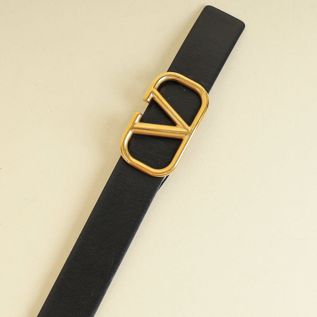 Valentino Bicolor Reversible VLogo Signature Belt 32
