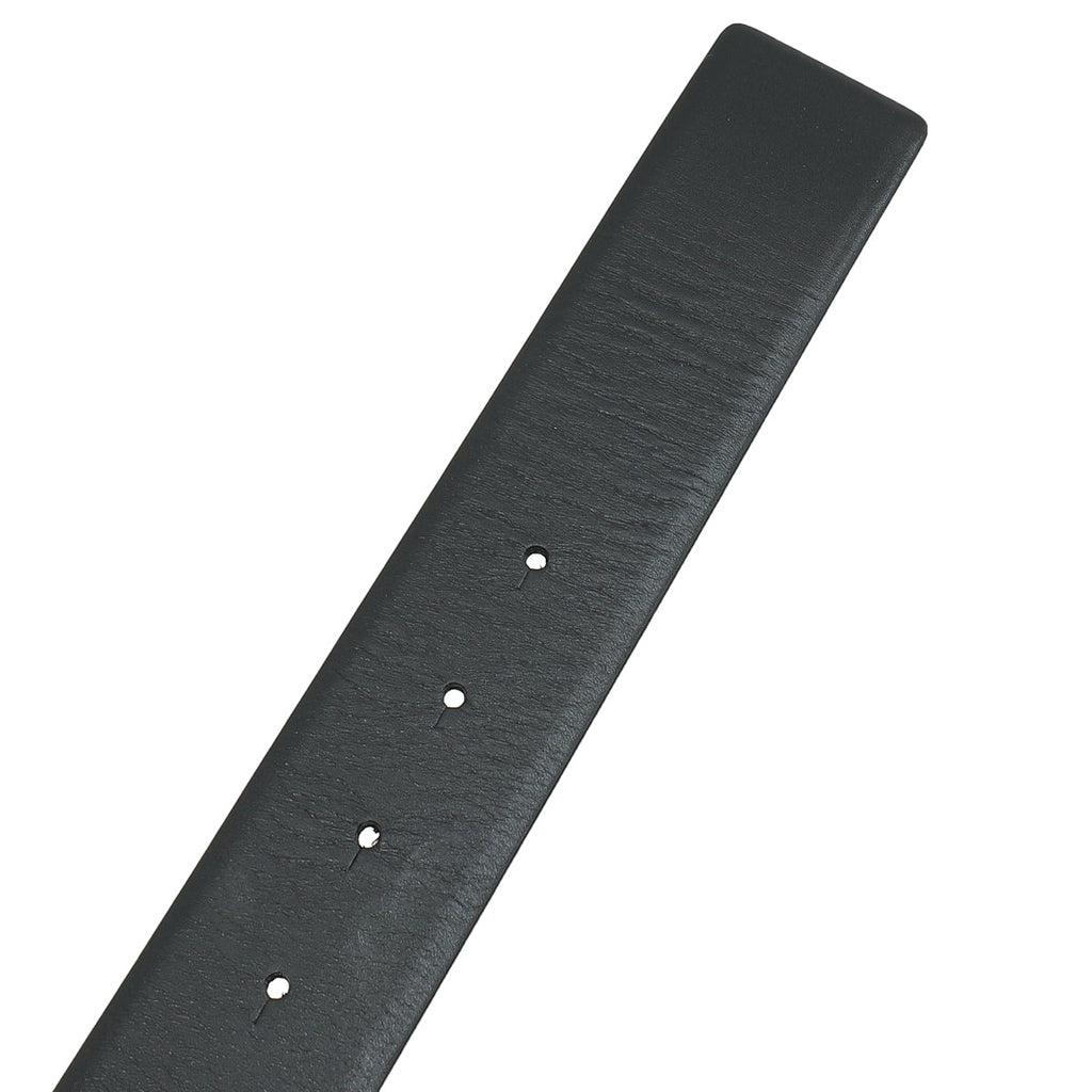 Valentino Black Vlogo 40mm Belt 26