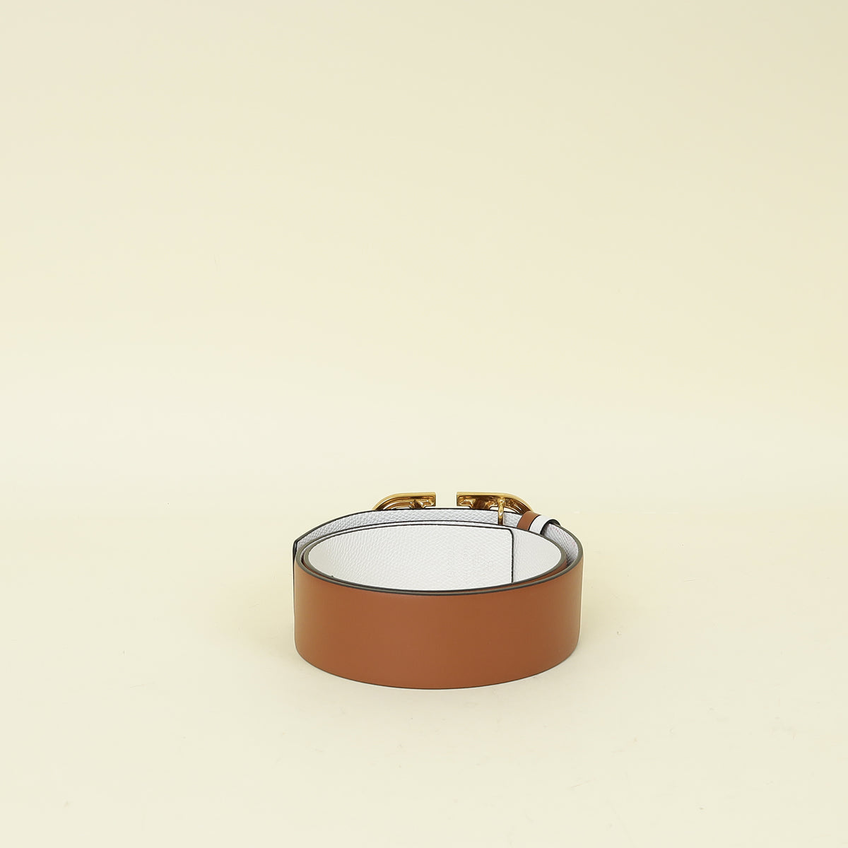 Valentino Bicolor Vlogo Buckle Reversible 40mm Belt 28