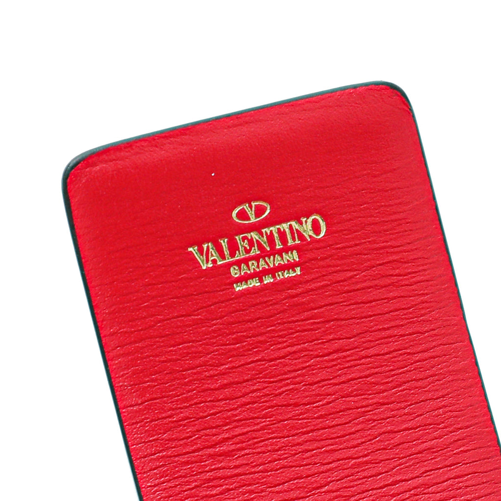 Valentino Reversible Tonal VLogo Buckle 40mm Belt