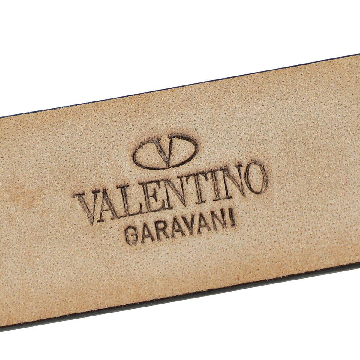 Valentino Olive Rockstud Buckle Belt 28