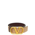 Valentino Bicolor Reversible VLogo Signature 40mm Belt