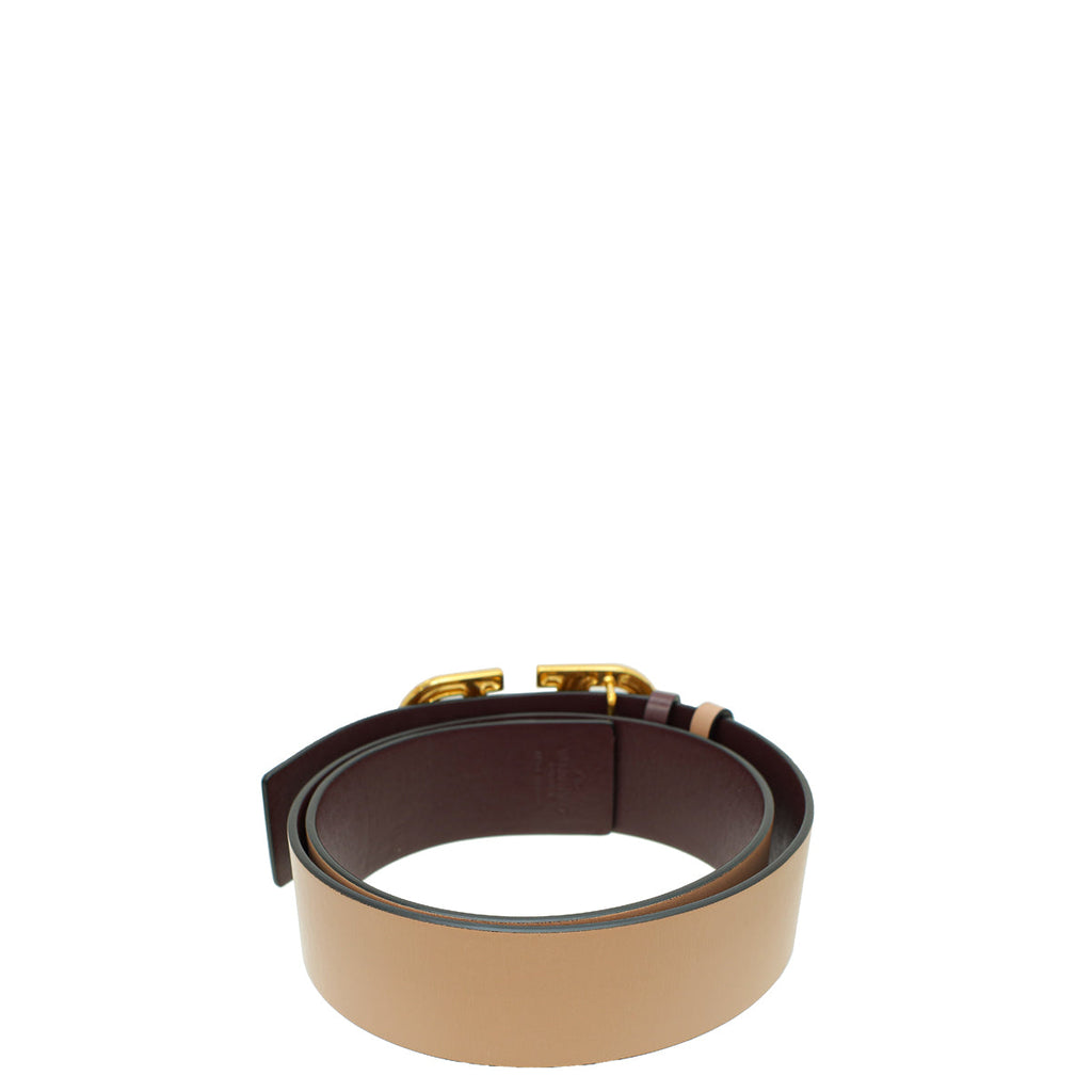 Valentino Bicolor Reversible VLogo Signature 40mm Belt