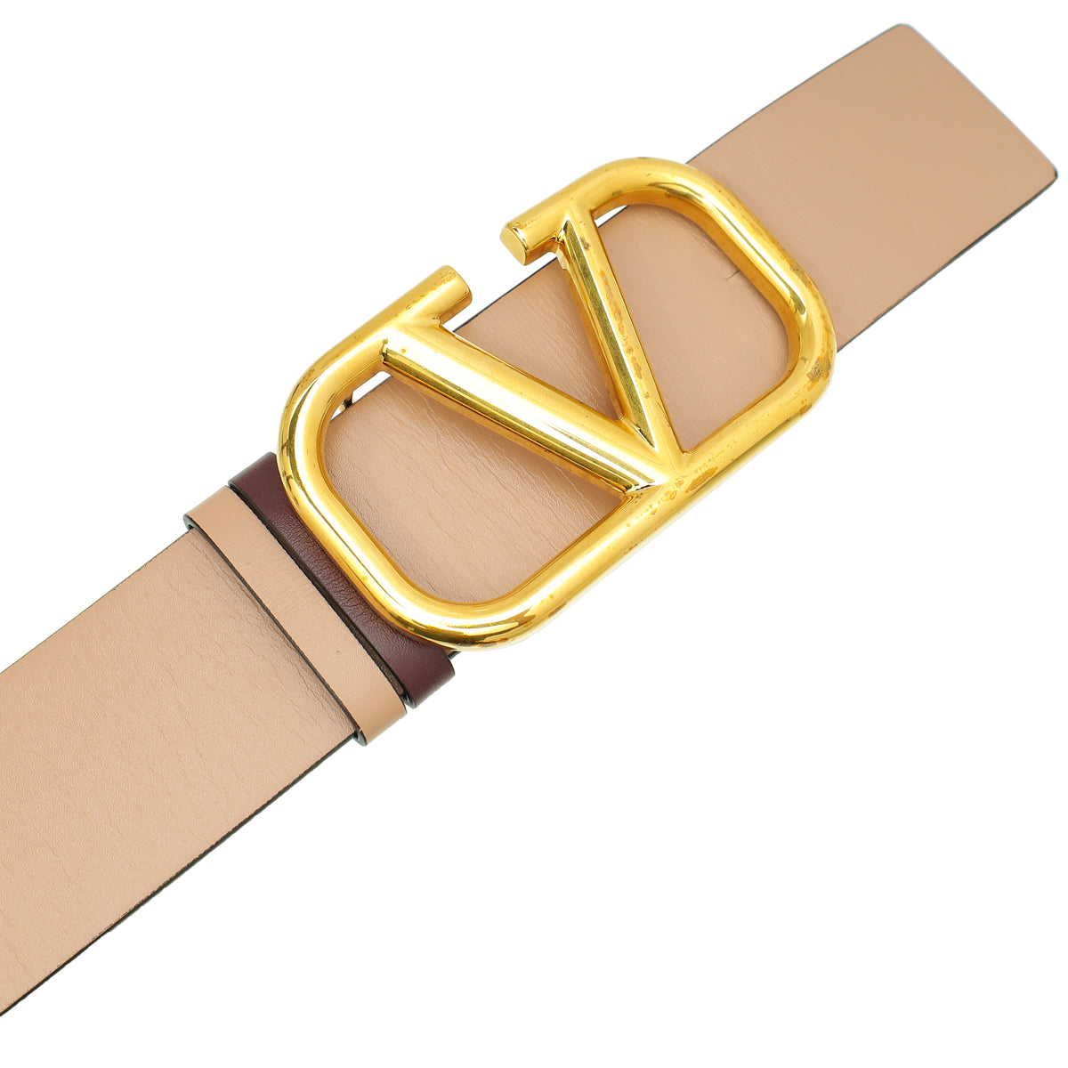 Valentino Bicolor Reversible VLogo Signature 40mm Belt