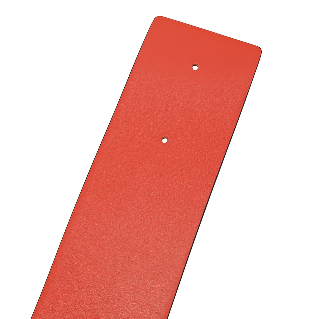 Valentino Orange Vlogo Wide Belt