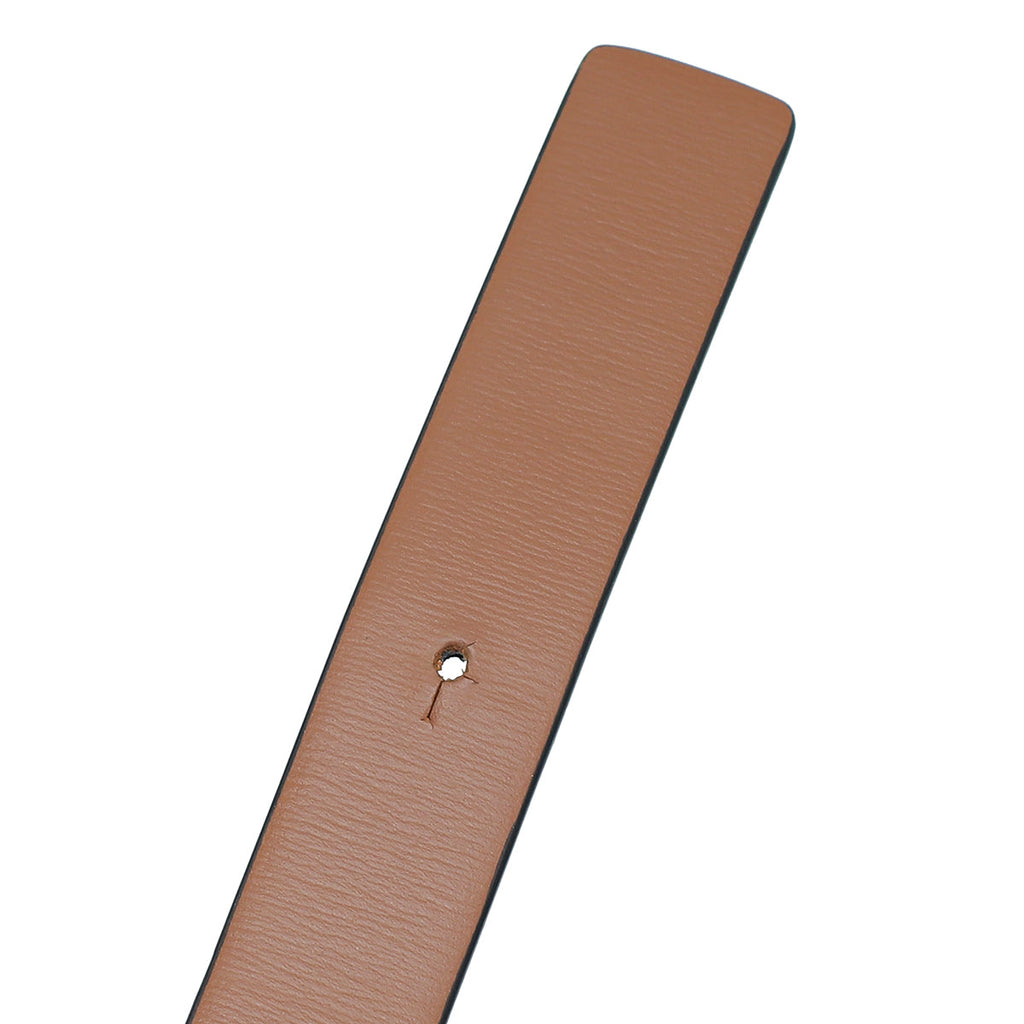 Valentino Bicolor Vlogo Slim Reversible Belt 30