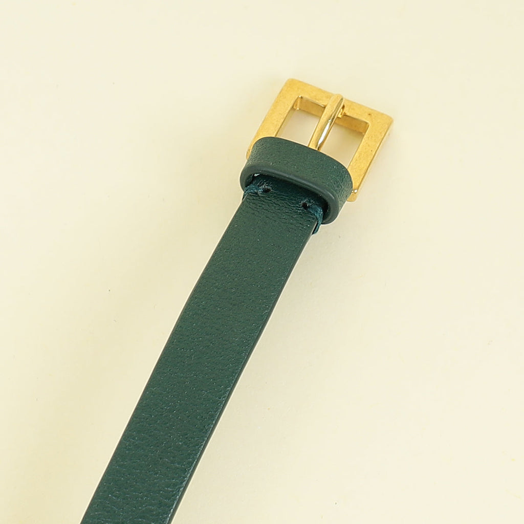 Valentino Dark Green Vlogo Bracelet