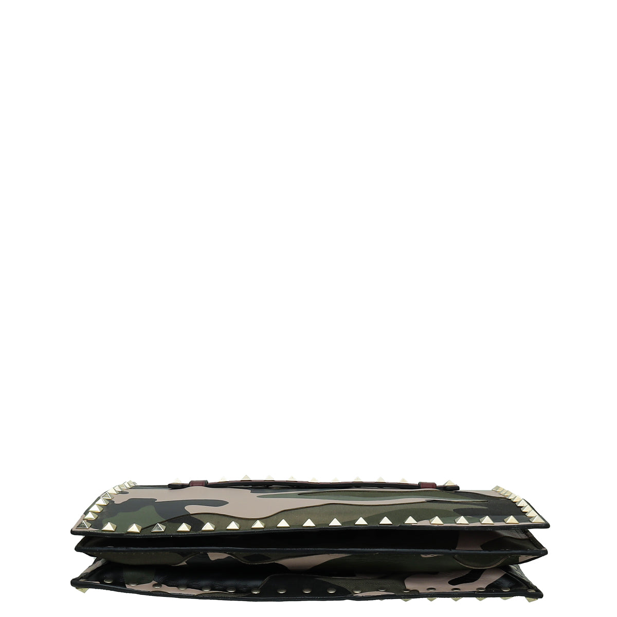 Valentino Camouflage Rockstud Wristlet Clutch