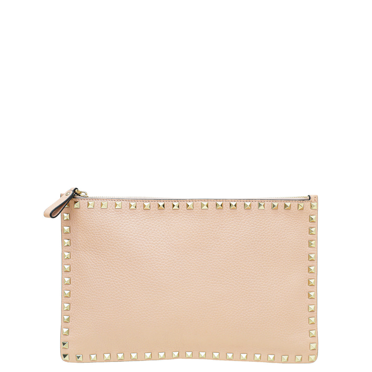 Valentino Light Pink Rockstud Flat Pouch