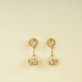 Valentino Gol VLogo Signature Faux-Pearl Earrings