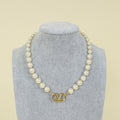 Valentino Vlogo Signature Pearl Necklace