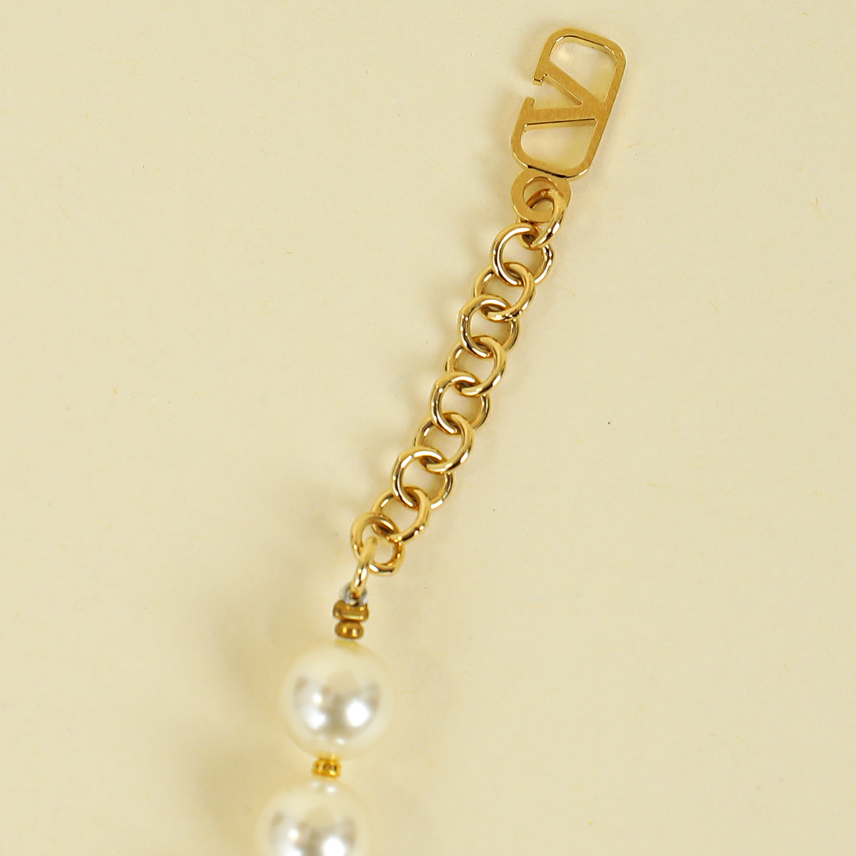 Valentino Vlogo Signature Pearl Necklace