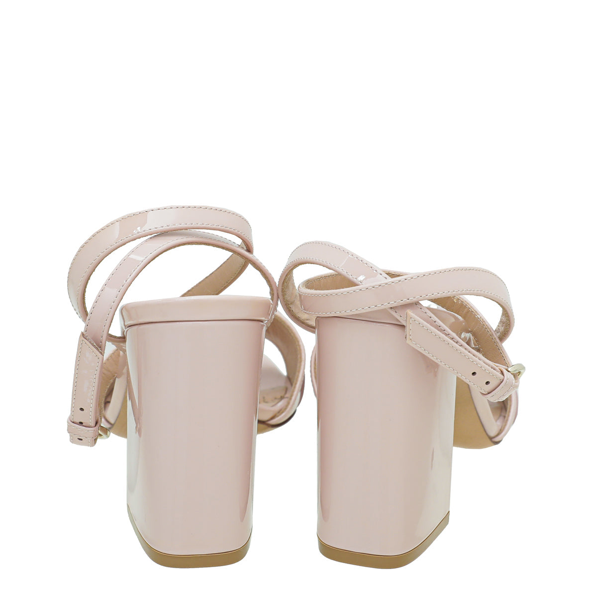 Valentino Pink V Logo Ankle Strap Sandal 35