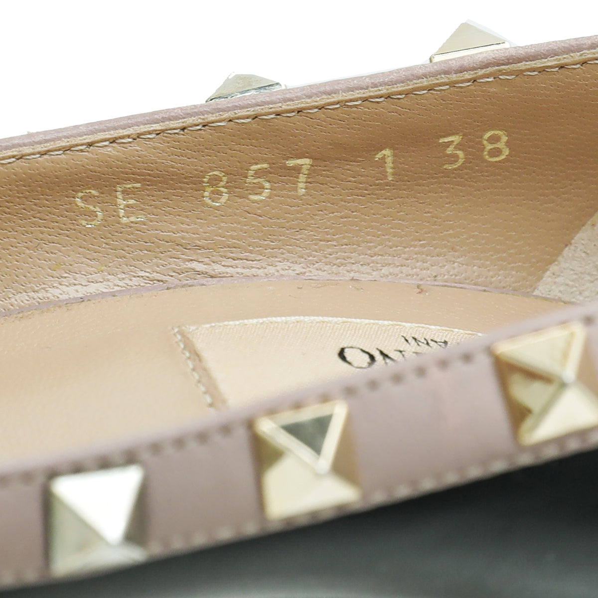 Valentino Bicolor Rockstud Crisscross Peep Toe Platform Pumps 38
