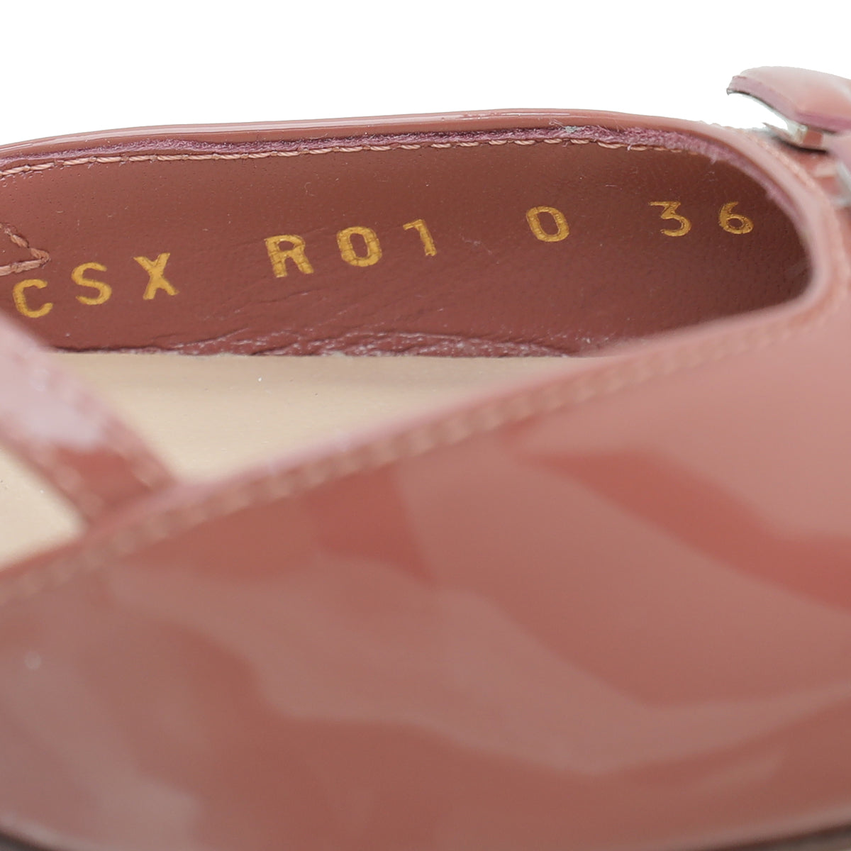 Valentino Old Rose VLOGO Slingback Pump 36
