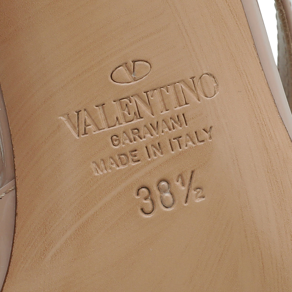 Valentino Nude VLogo 40 Mules 38.5