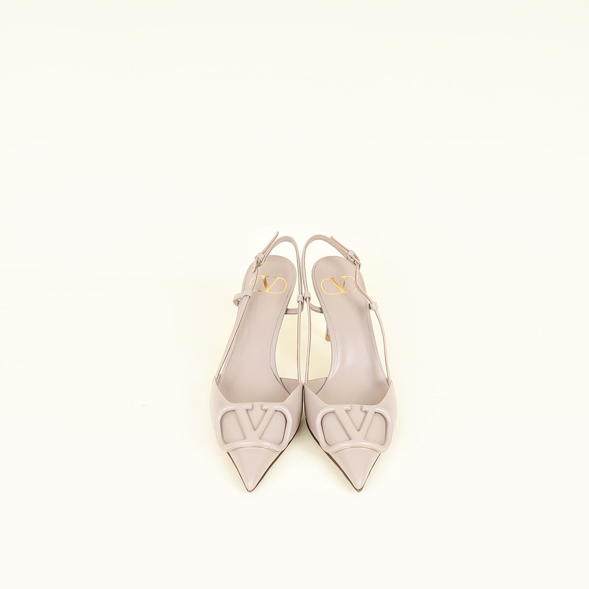 Valentino Poudre VLogo Slingback Pumps 35