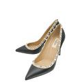 Valentino Black Rockstud Pumps 38.5