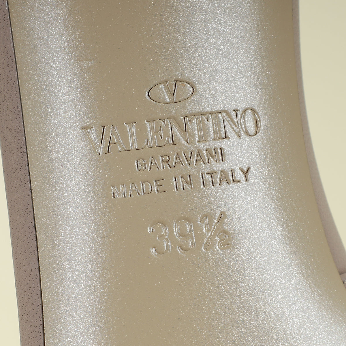 Valentino Wine Rockstud Slingback 39.5