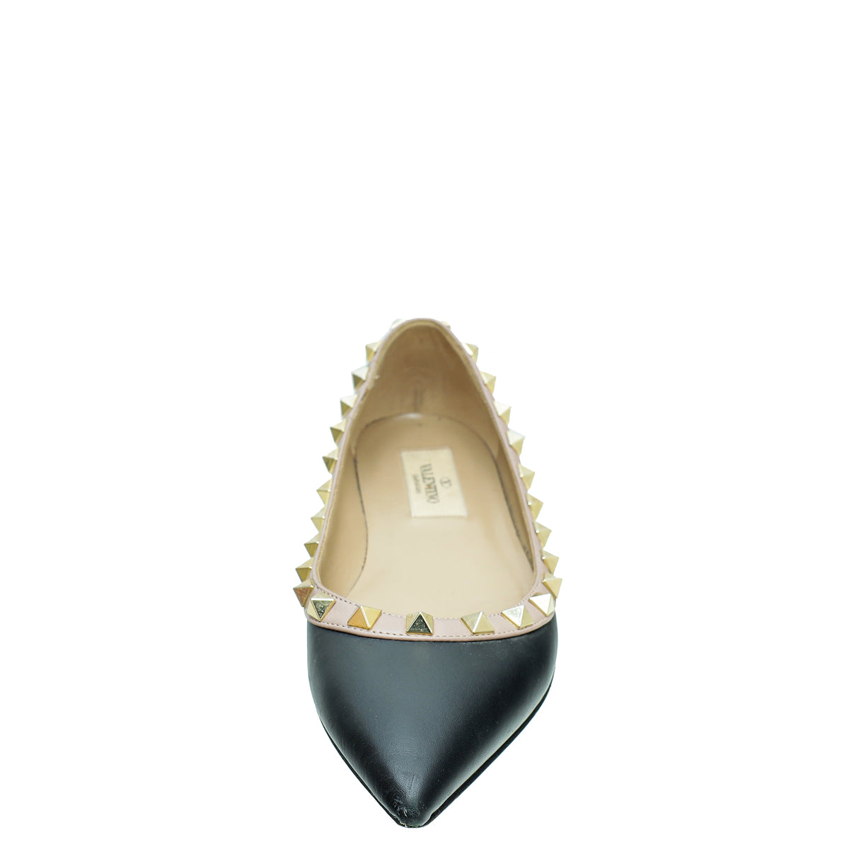 Valentino Rockstud Ballerina Flats