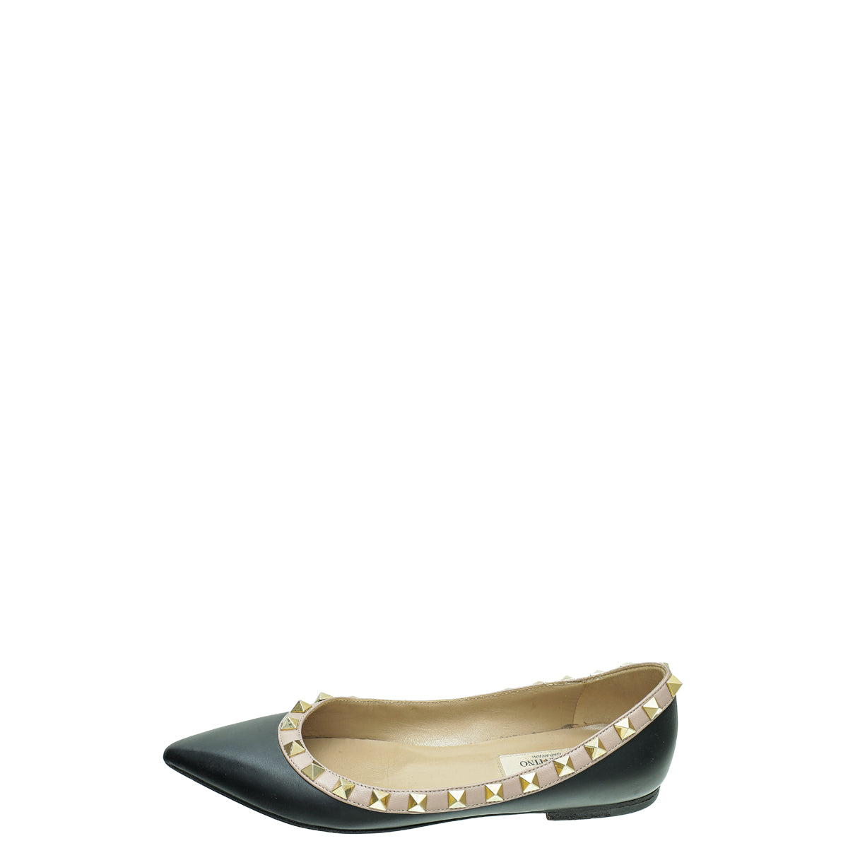 Valentino Rockstud Ballerina Flats