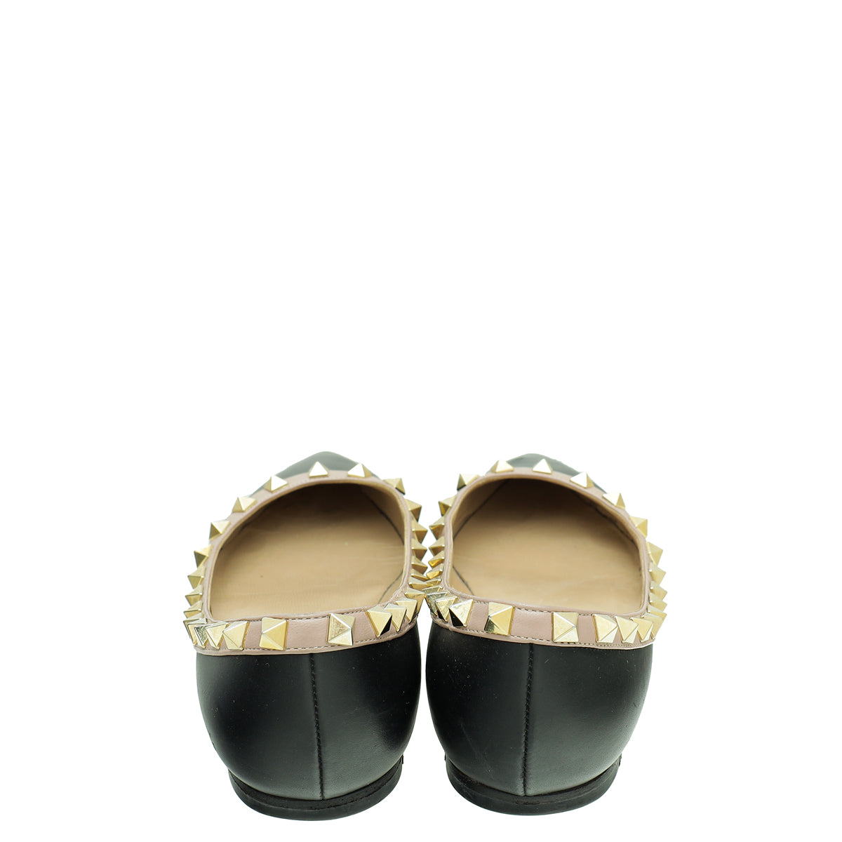 Valentino Rockstud Ballerina Flats