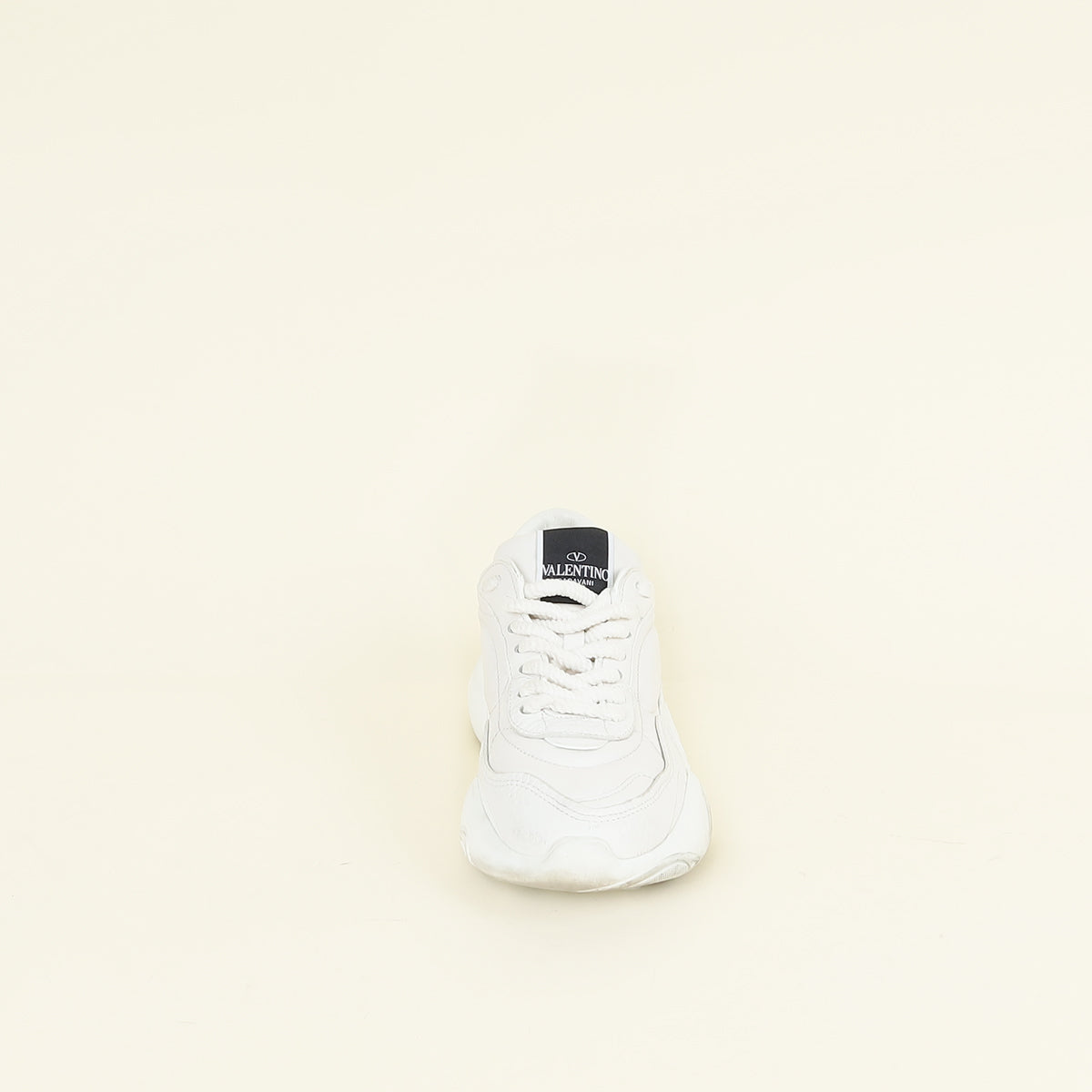 Valentino White Bubbleback Sneakers 35.5
