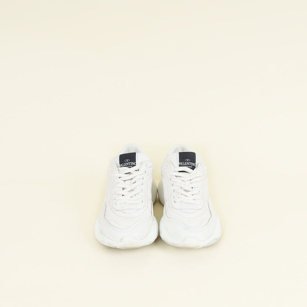 Valentino White Bubbleback Sneakers 35.5