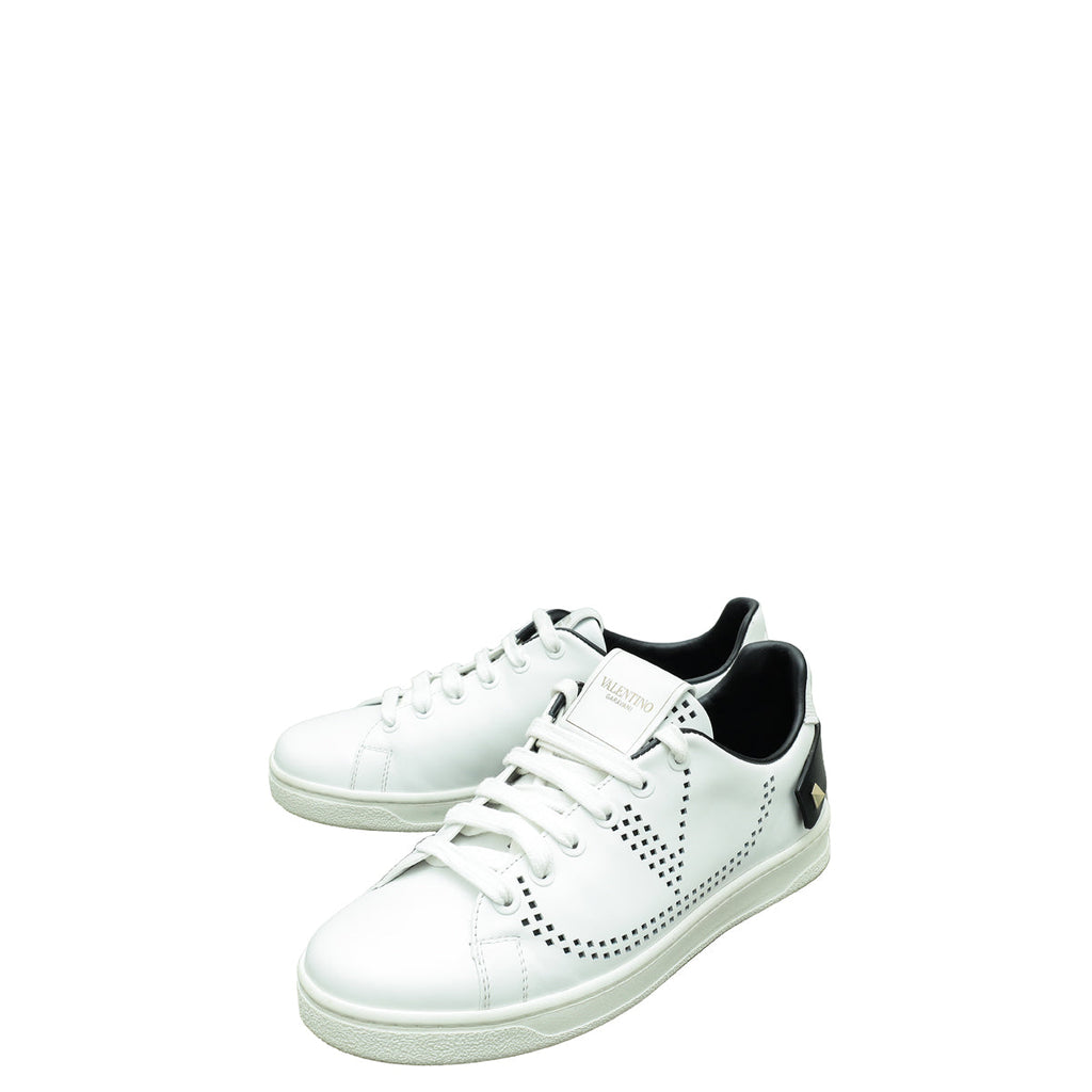 Valentino Bicolor Backnet Sneaker 35