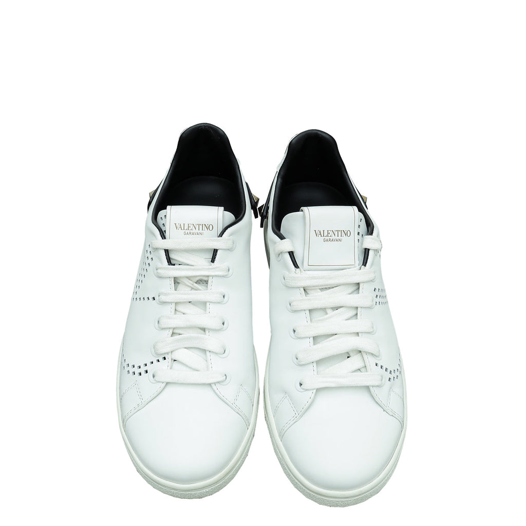 Valentino Bicolor Backnet Sneaker 35