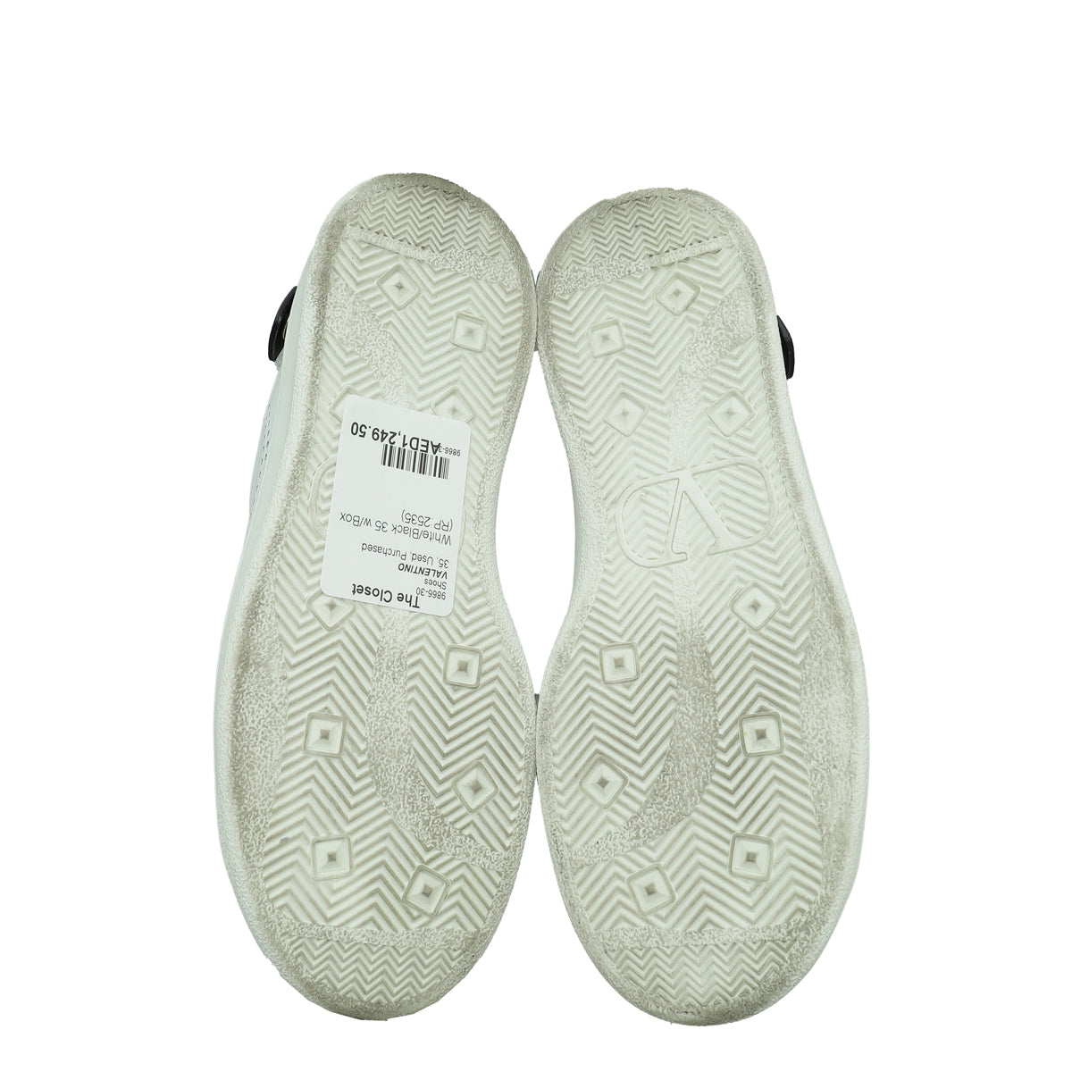 Valentino Bicolor Backnet Sneaker 35