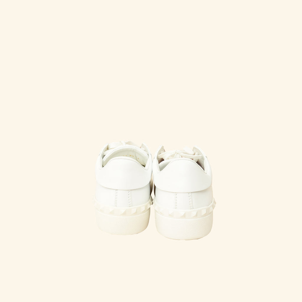 Valentino Bicolor Open Rockstud Sneaker 36