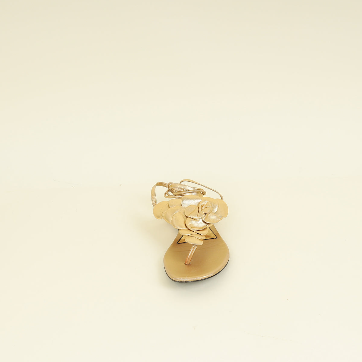 Valentino Gold Atelier Gladiator Sandals 37.5