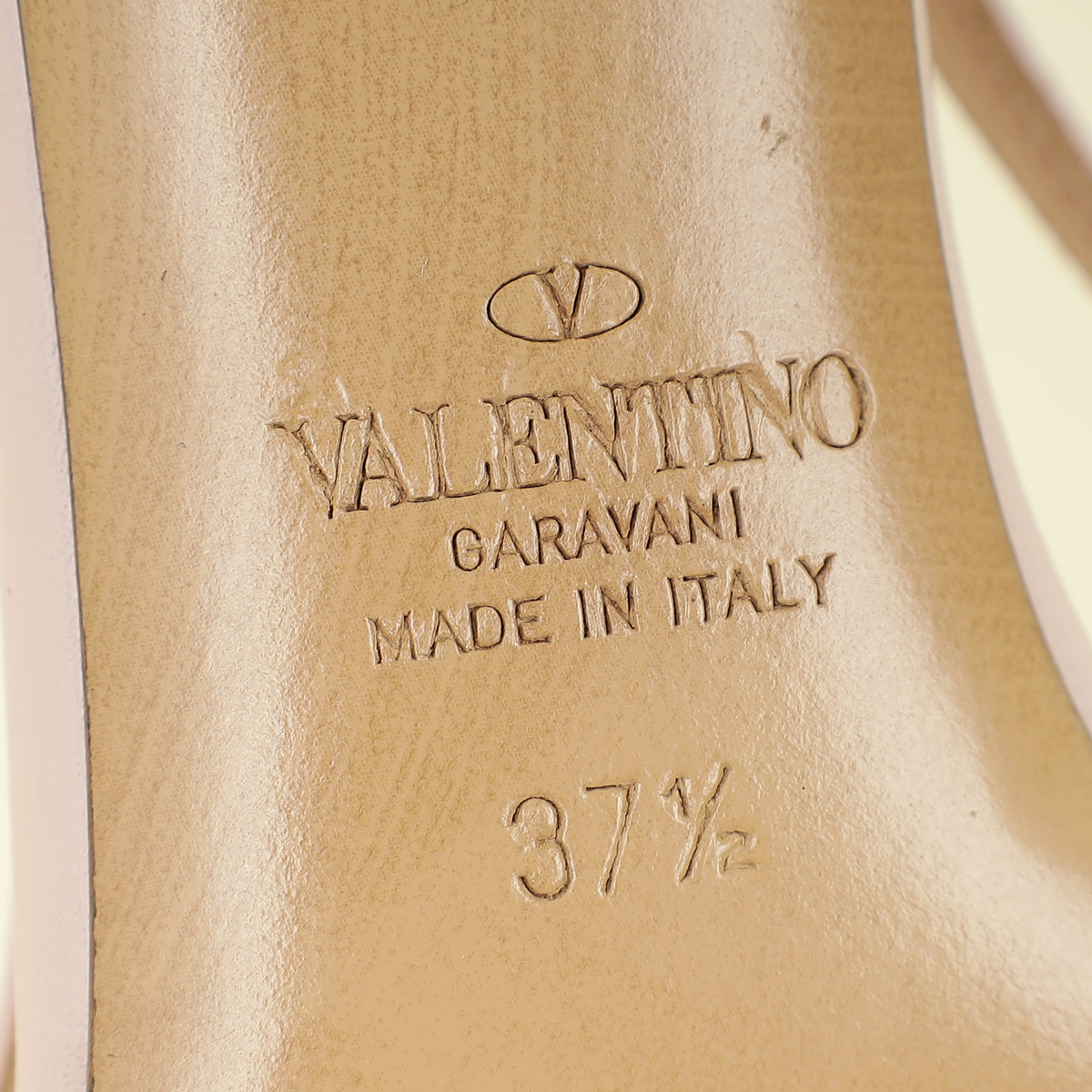 Valentino Bicolor VLogo Signature Embellished Slingback Pumps 37.5