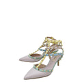 Valentino Rockstud Caged Slingback Ankle Strap 37.5