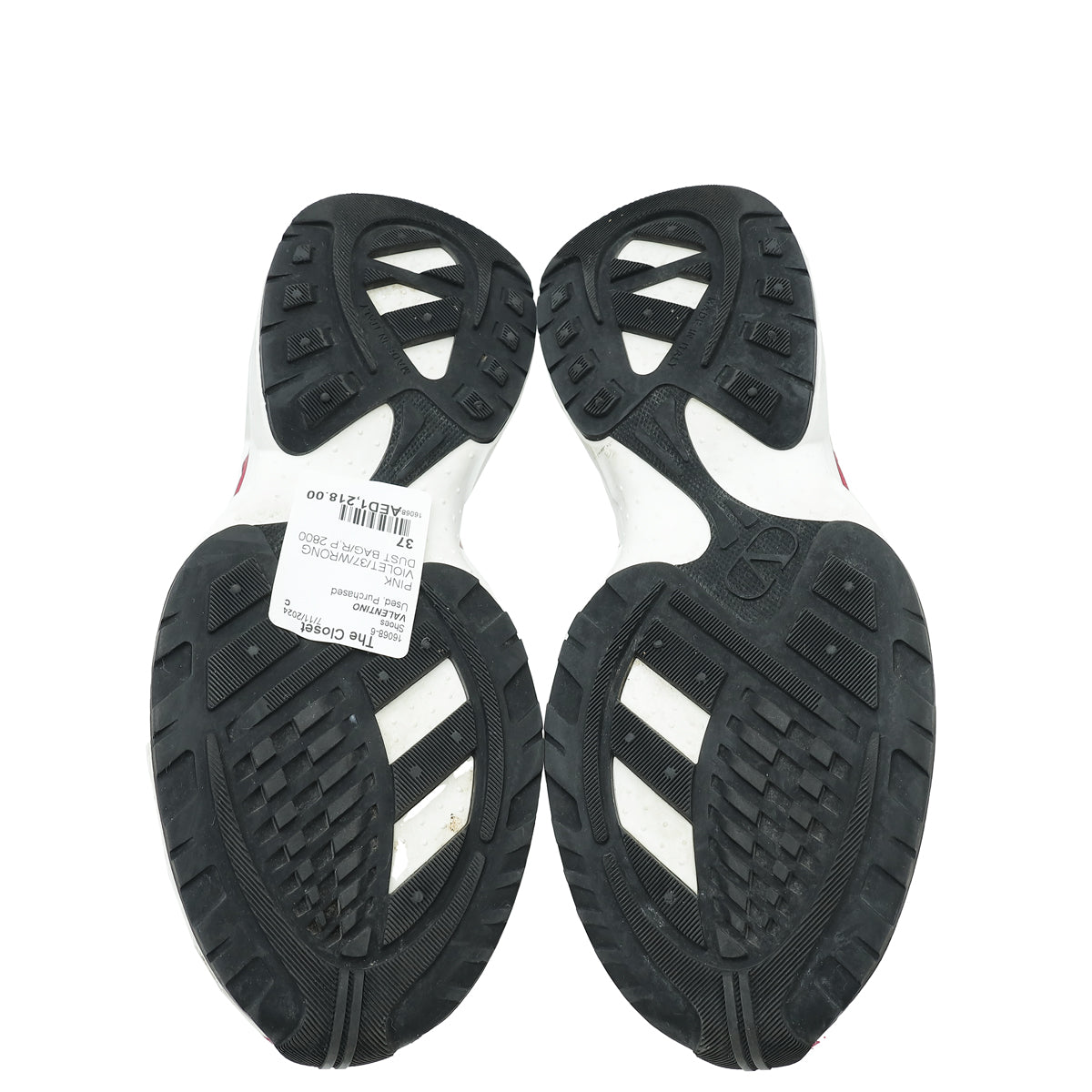 Valentino Bicolor Vlogo Split Shegoes Sneakers 37