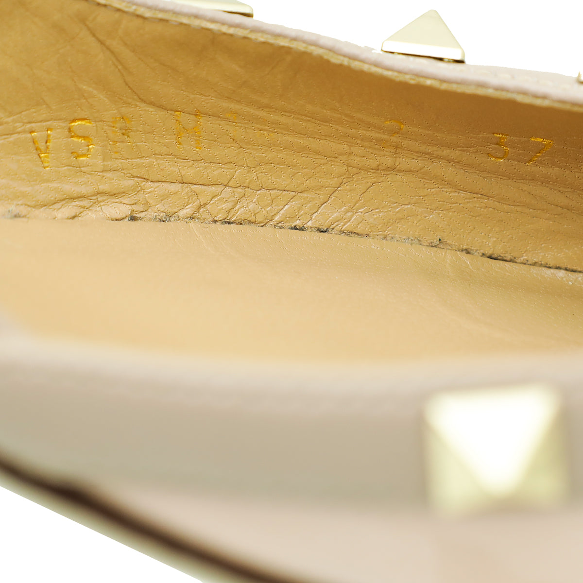 Valentino Pink Rockstud Slingback 37