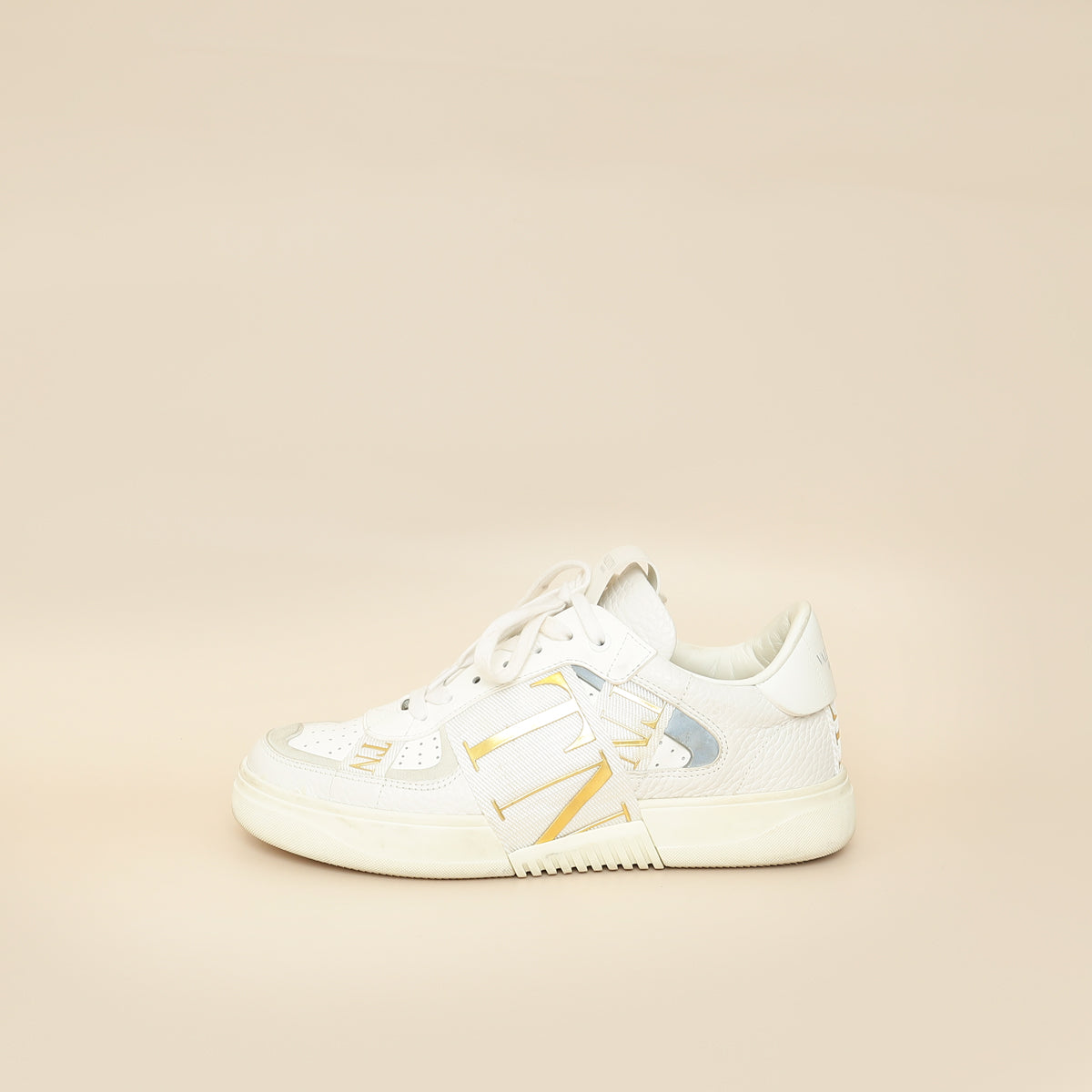 Valentino Bicolor VLTN With Band Low Top Sneaker 38.5